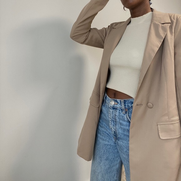 Taupe Blazer - Picture 8 of 9